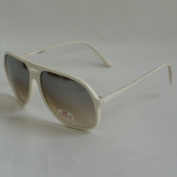 NWT TruVintage 80's Fashion Navigator Gradient lens w/silver mirror Sunglasses - Picture 7 of 12